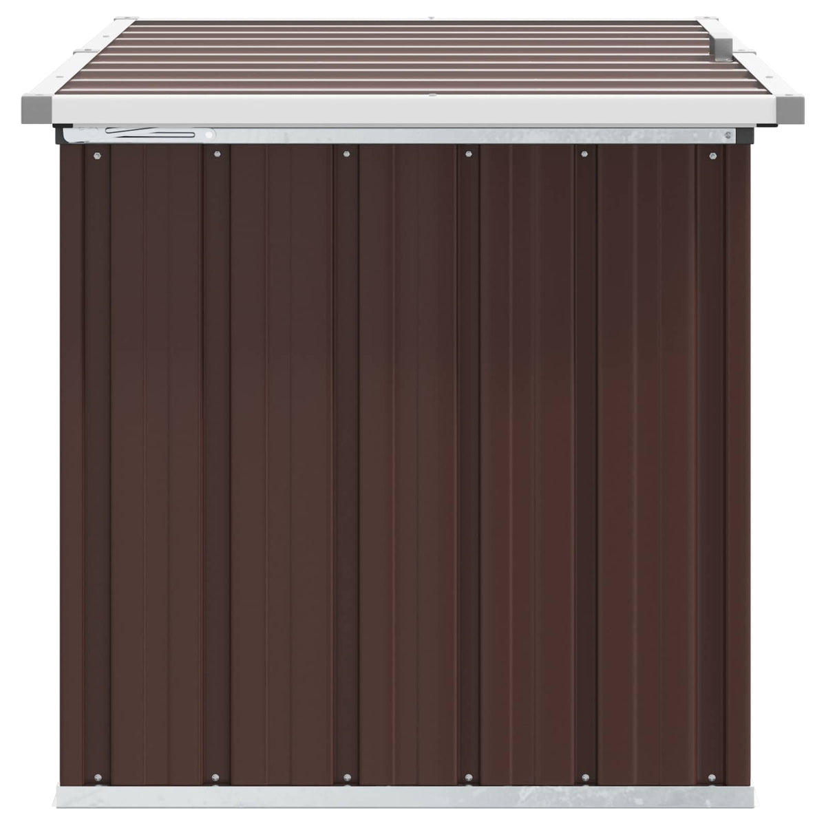Garden Storage Box Brown 109x67x65 cm