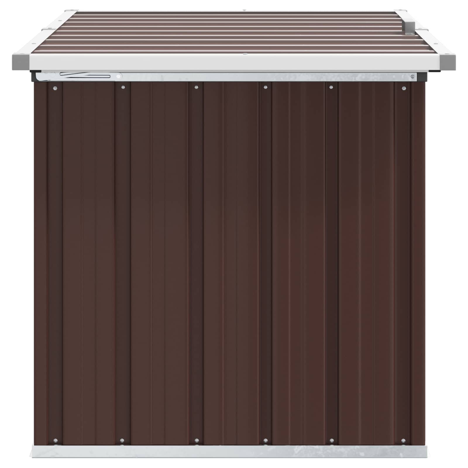 Garden Storage Box Brown 109x67x65 cm