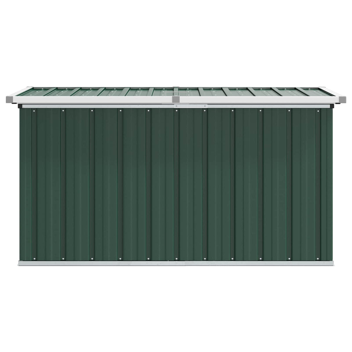 Garden Storage Box Green 129x67x65 cm