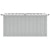 Garden Storage Box Grey 129x67x65 cm