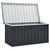 Garden Storage Box Anthracite 129x67x65 cm