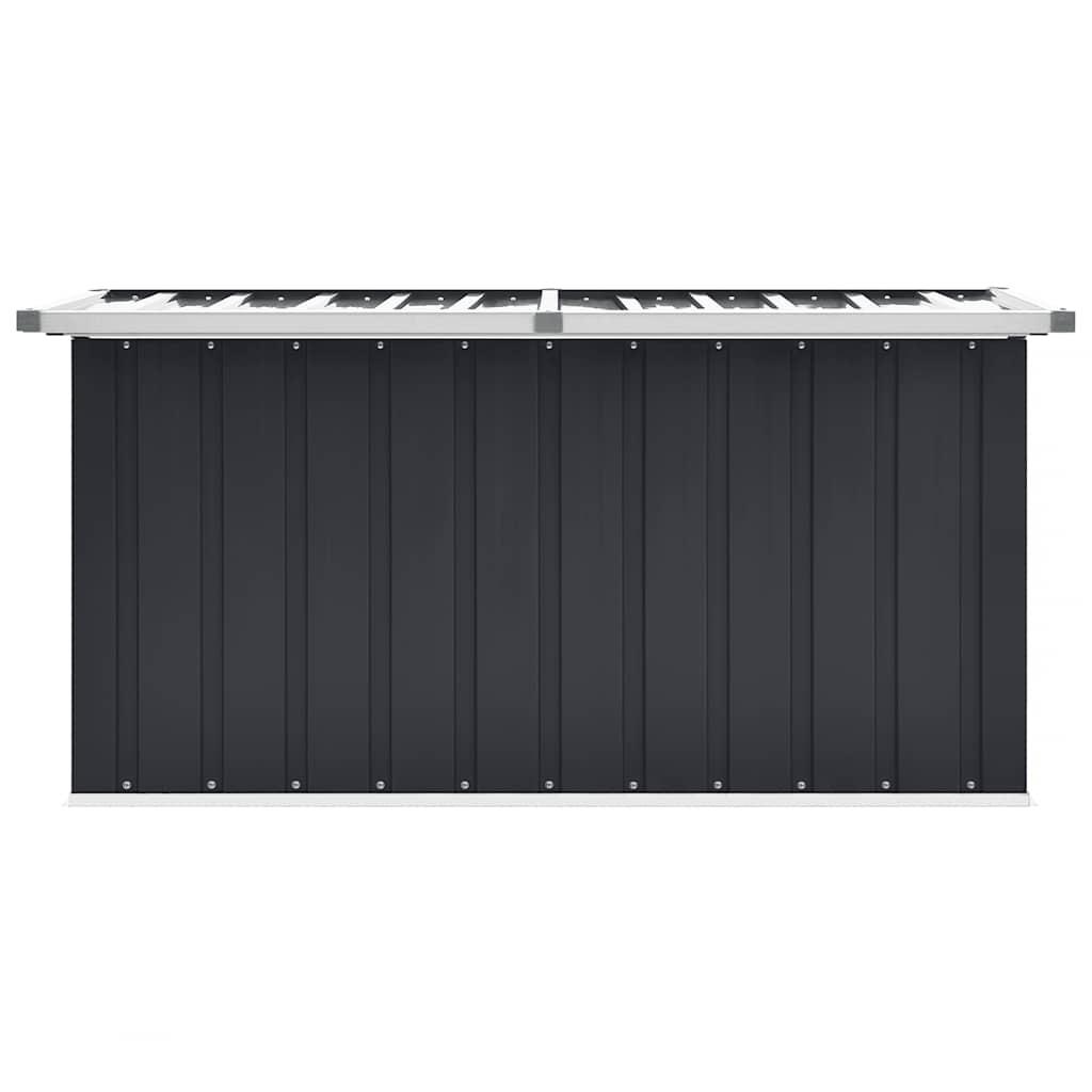 Garden Storage Box Anthracite 129x67x65 cm