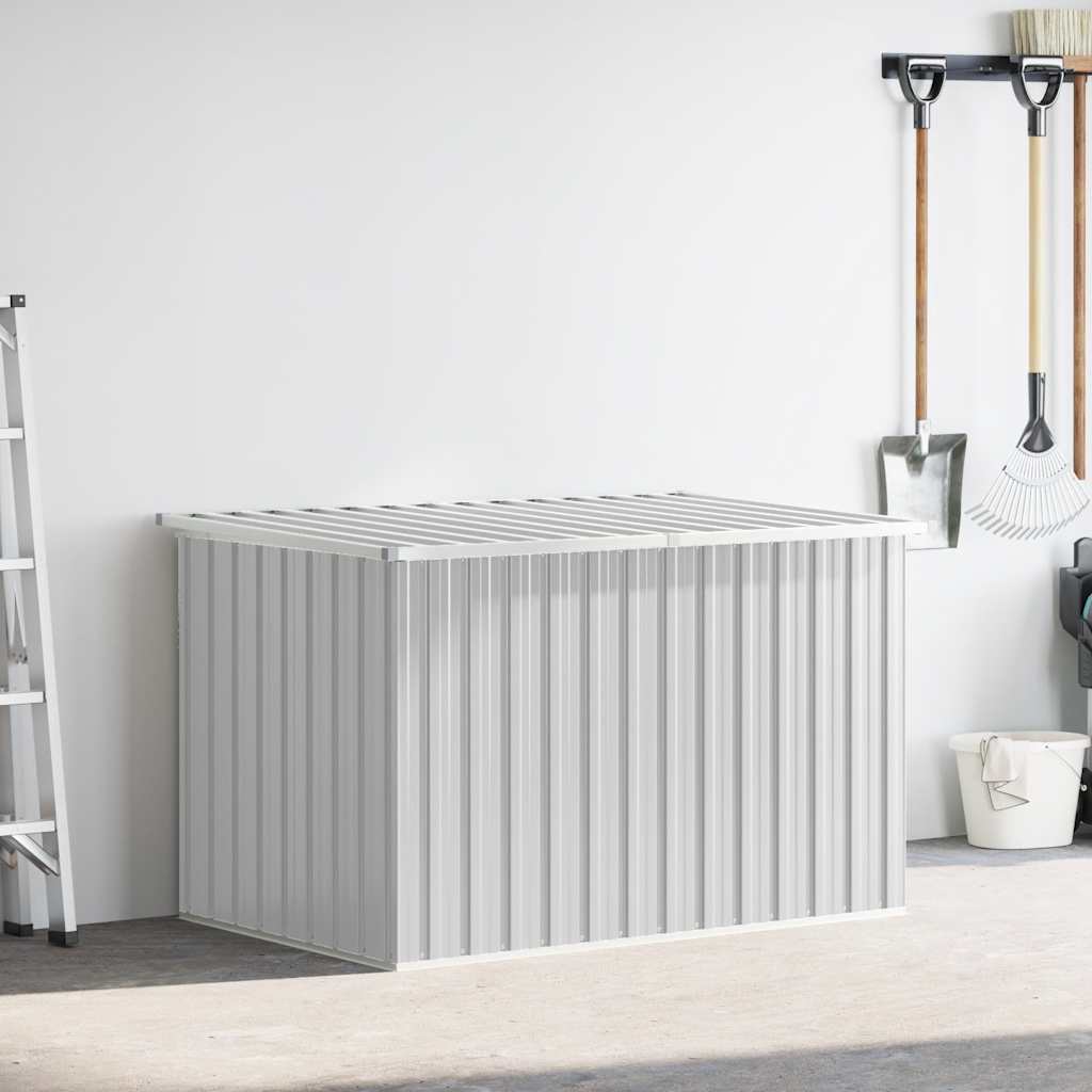 Garden Storage Box Grey 149x99x93 cm