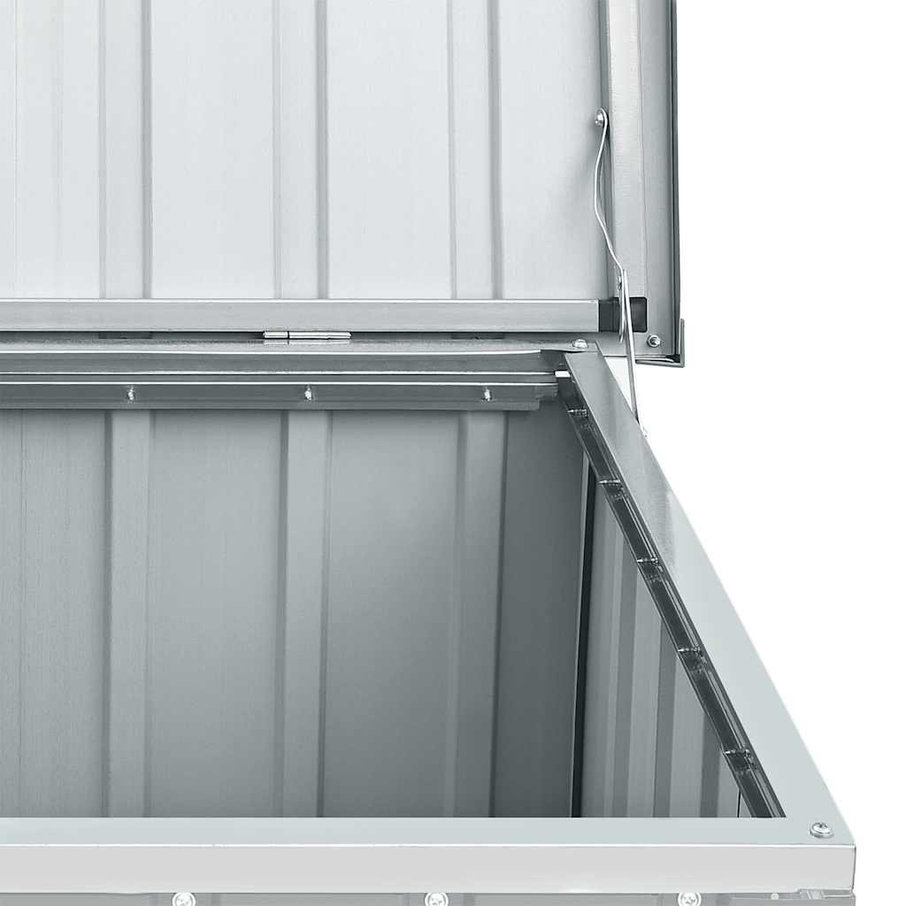 Garden Storage Box Grey 149x99x93 cm