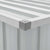 Garden Storage Box Grey 149x99x93 cm