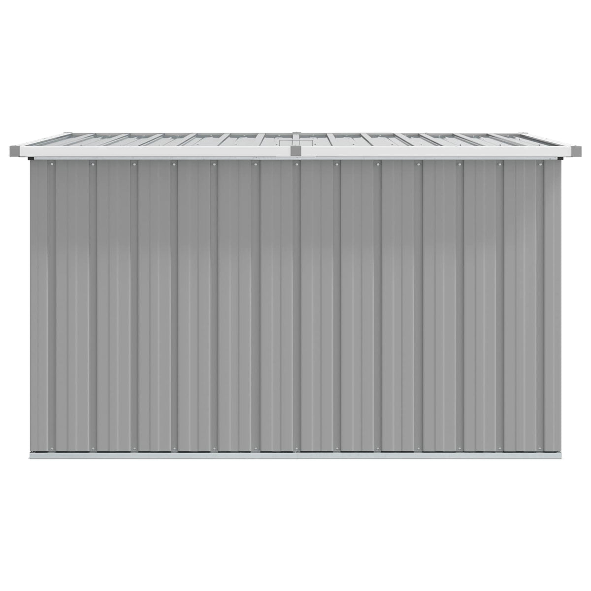 Garden Storage Box Grey 149x99x93 cm