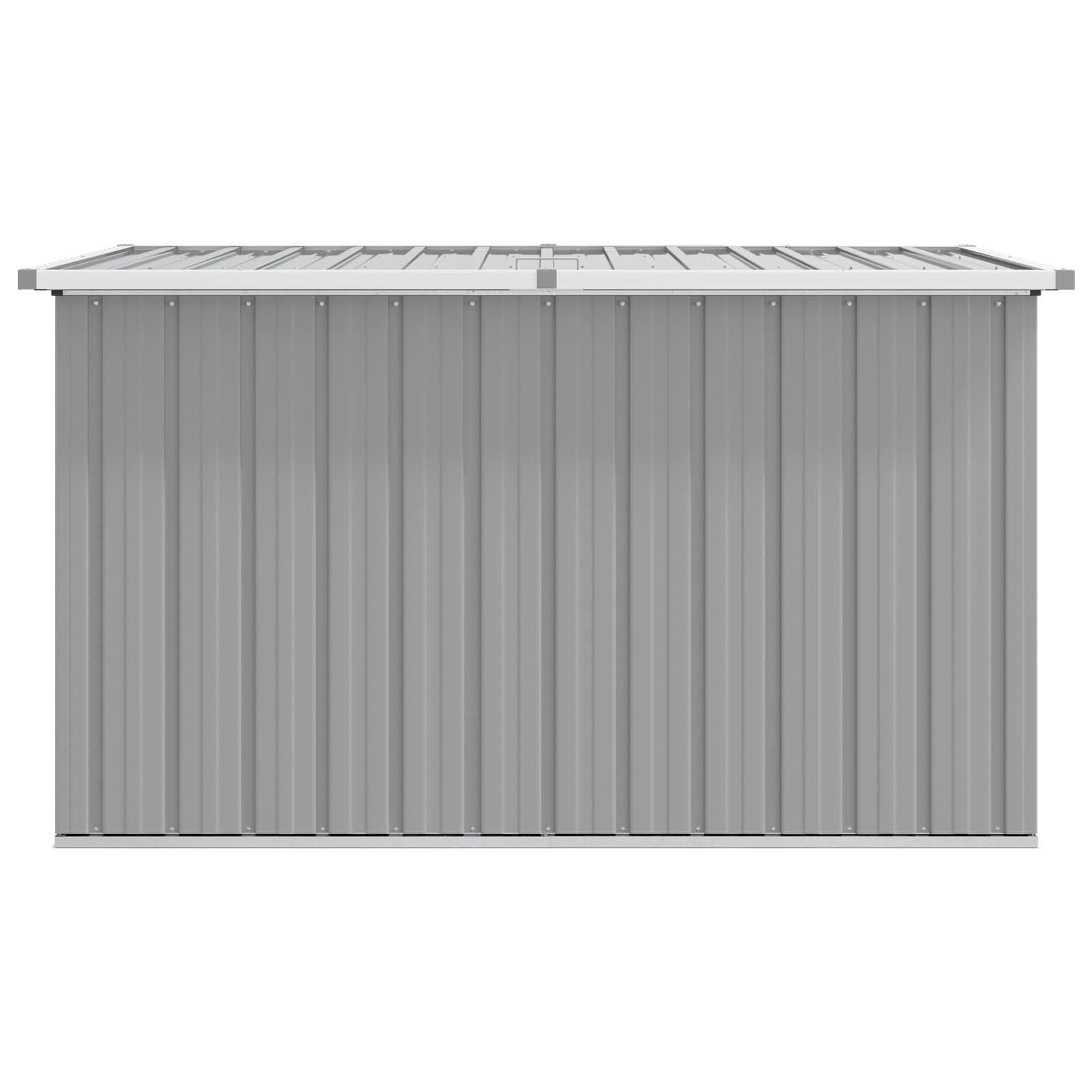 Garden Storage Box Grey 149x99x93 cm