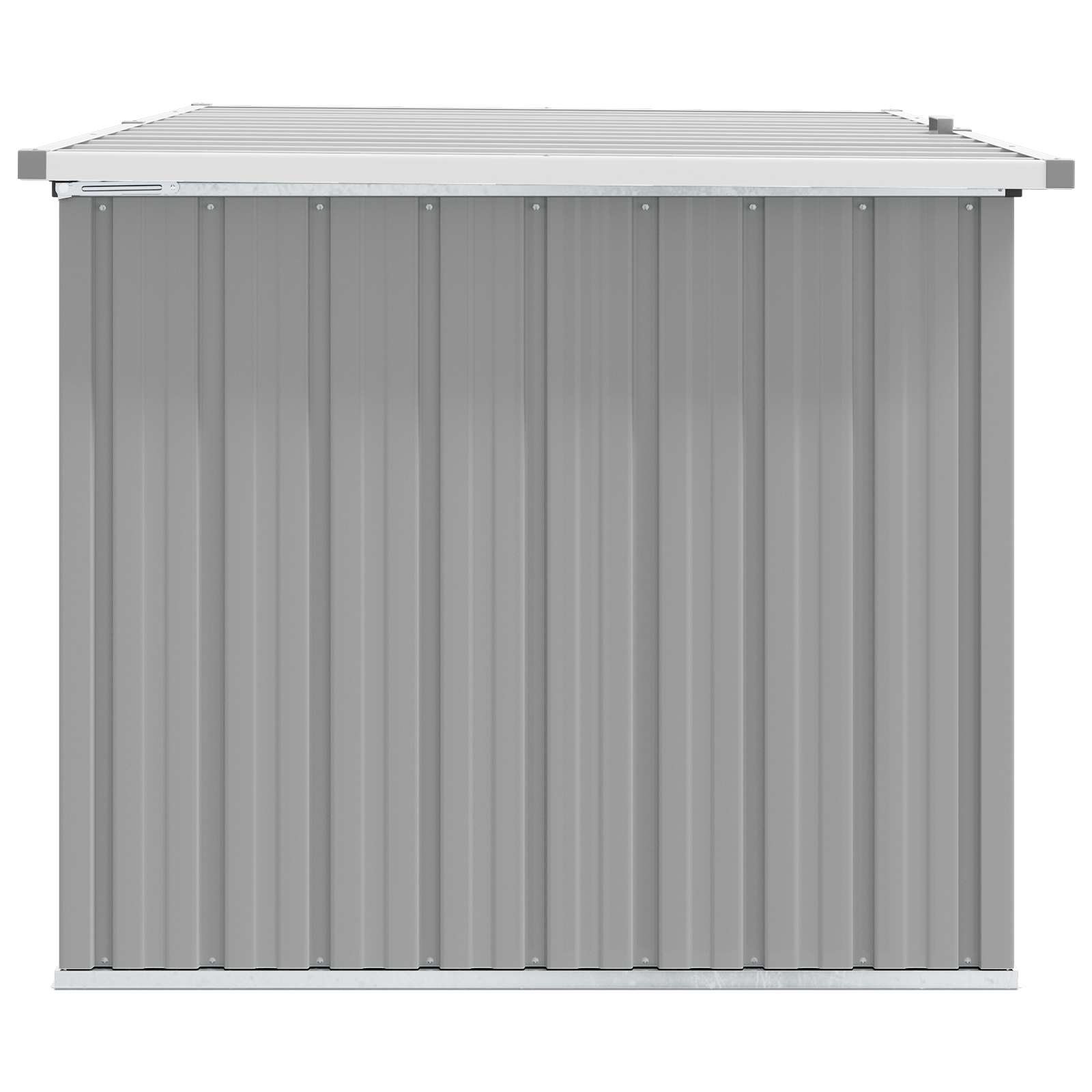Garden Storage Box Grey 149x99x93 cm