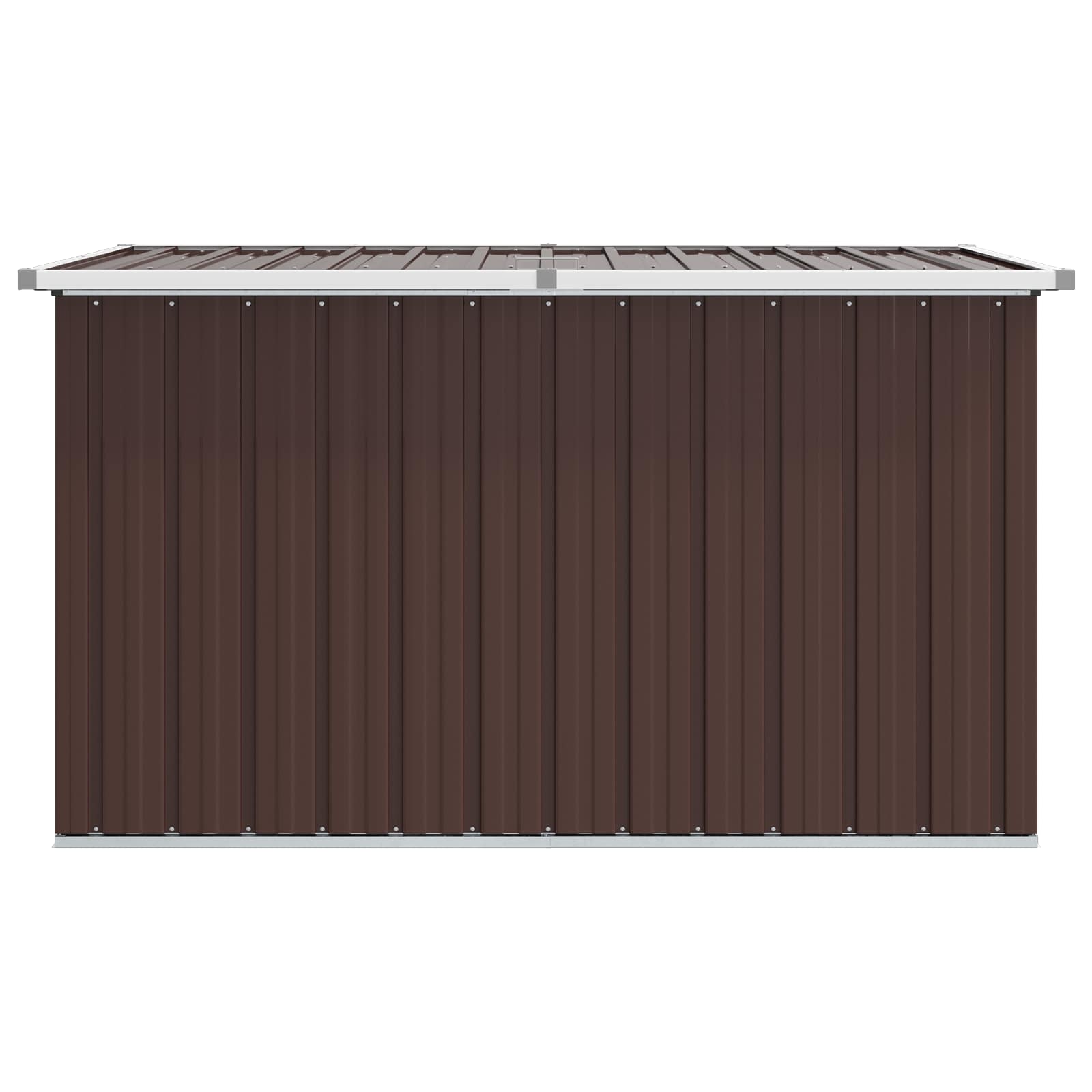 Garden Storage Box Brown 149x99x93 cm