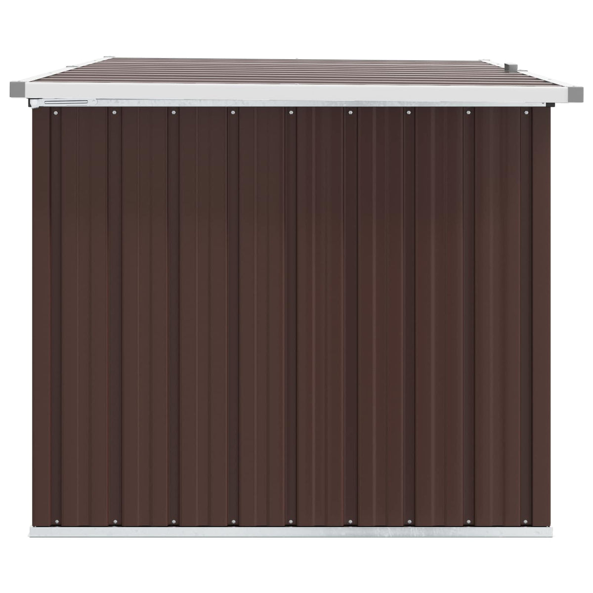 Garden Storage Box Brown 149x99x93 cm