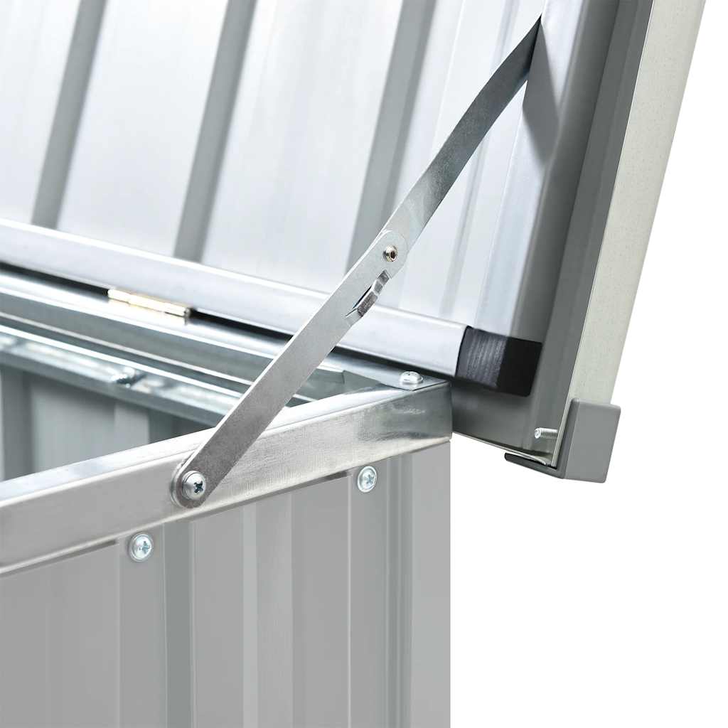 Garden Storage Box Grey 171x99x93 cm