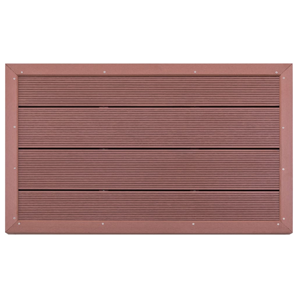 Floor Element for Solar Shower Brown 101x63x5.5 cm WPC