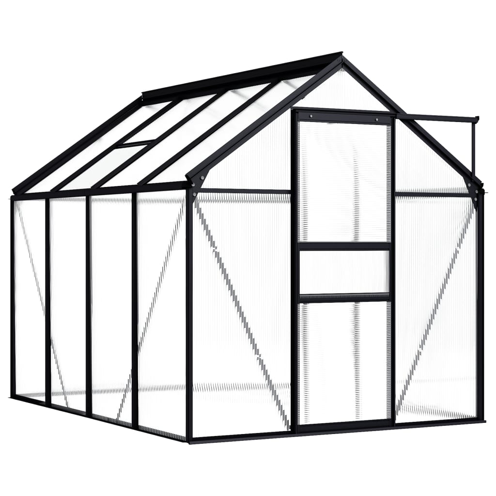 Greenhouse Anthracite Aluminium 4.75 m²