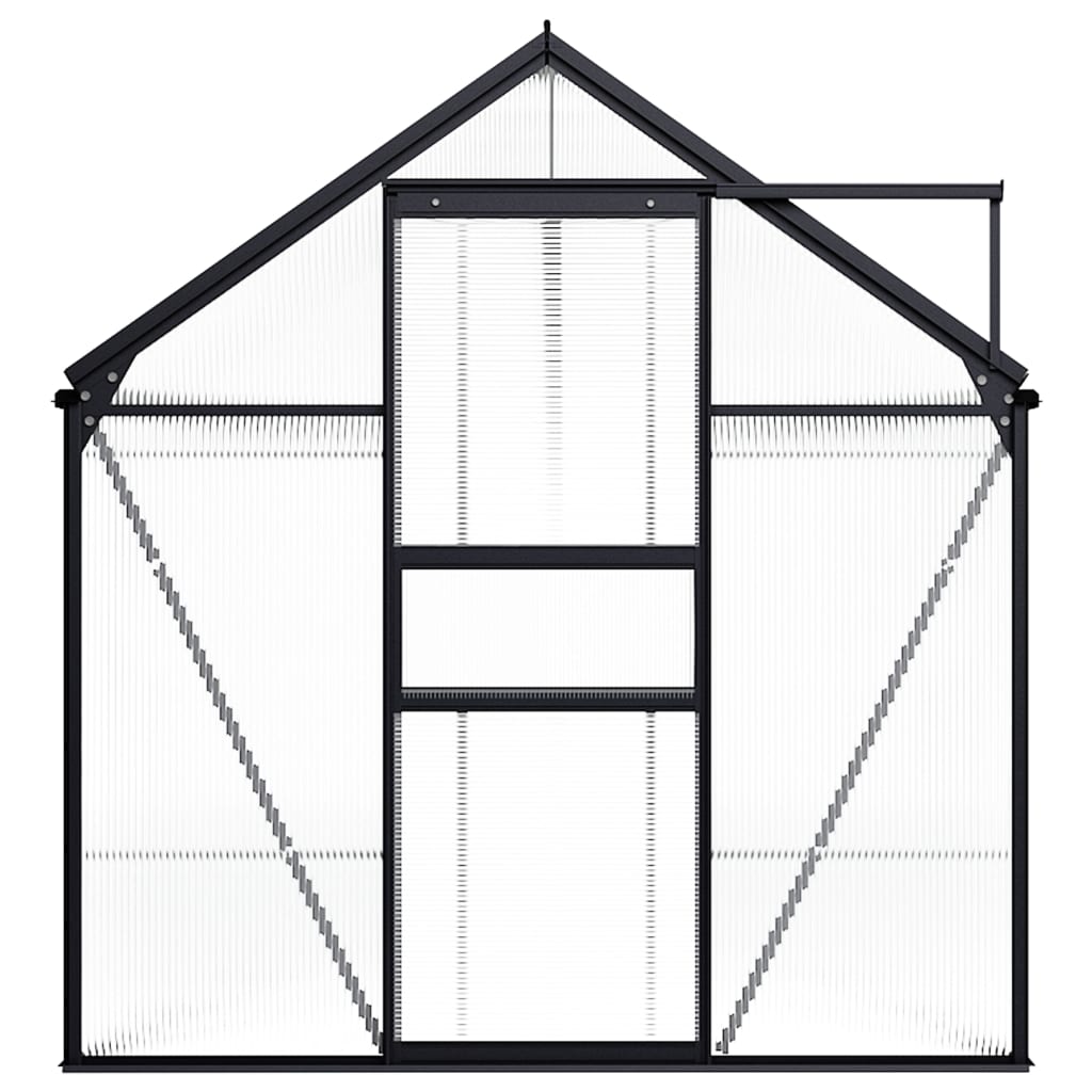 Greenhouse Anthracite Aluminium 9.31 m²