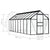 Greenhouse Anthracite Aluminium 9.31 m²