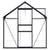Greenhouse with Base Frame Anthracite Aluminium 5.89 m²