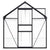 Greenhouse with Base Frame Anthracite Aluminium 8.17 m²