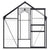 Greenhouse with Base Frame Anthracite Aluminium 8.17 m²