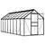 Greenhouse with Base Frame Anthracite Aluminium 9.31 m²