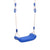 Swing Seats with Ropes 2 pcs Blue 38x16 cm Polyethene
