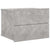 Bedside Cabinet Concrete Grey 40x30x30 cm Engineered Wood