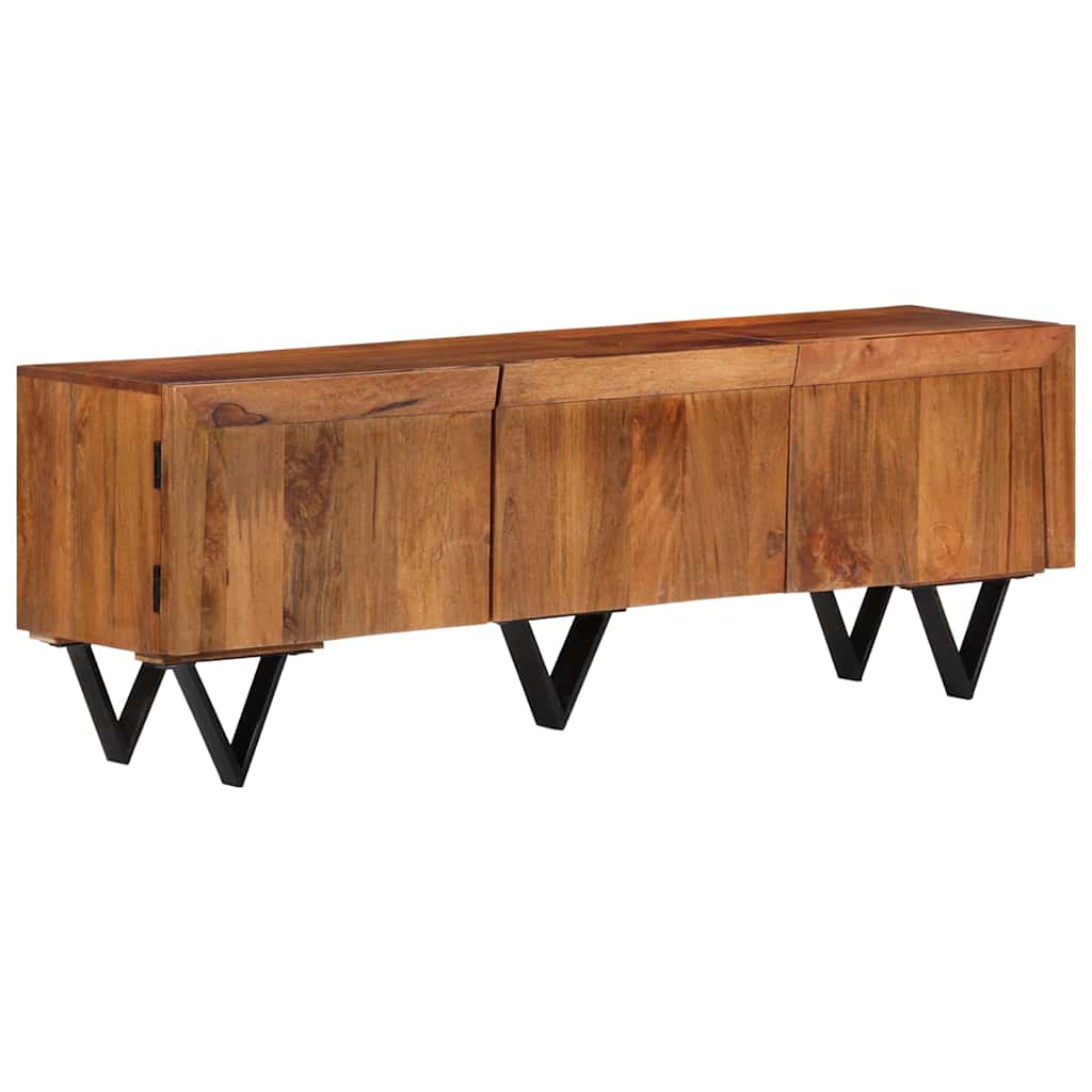 TV Cabinet 140x30x46 cm Solid Wood Mango