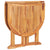 Folding Butterfly Garden Table 120x70x75 cm Solid Teak Wood