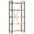 5-Tier Bookcase 90x30x180 cm Solid Mango Wood