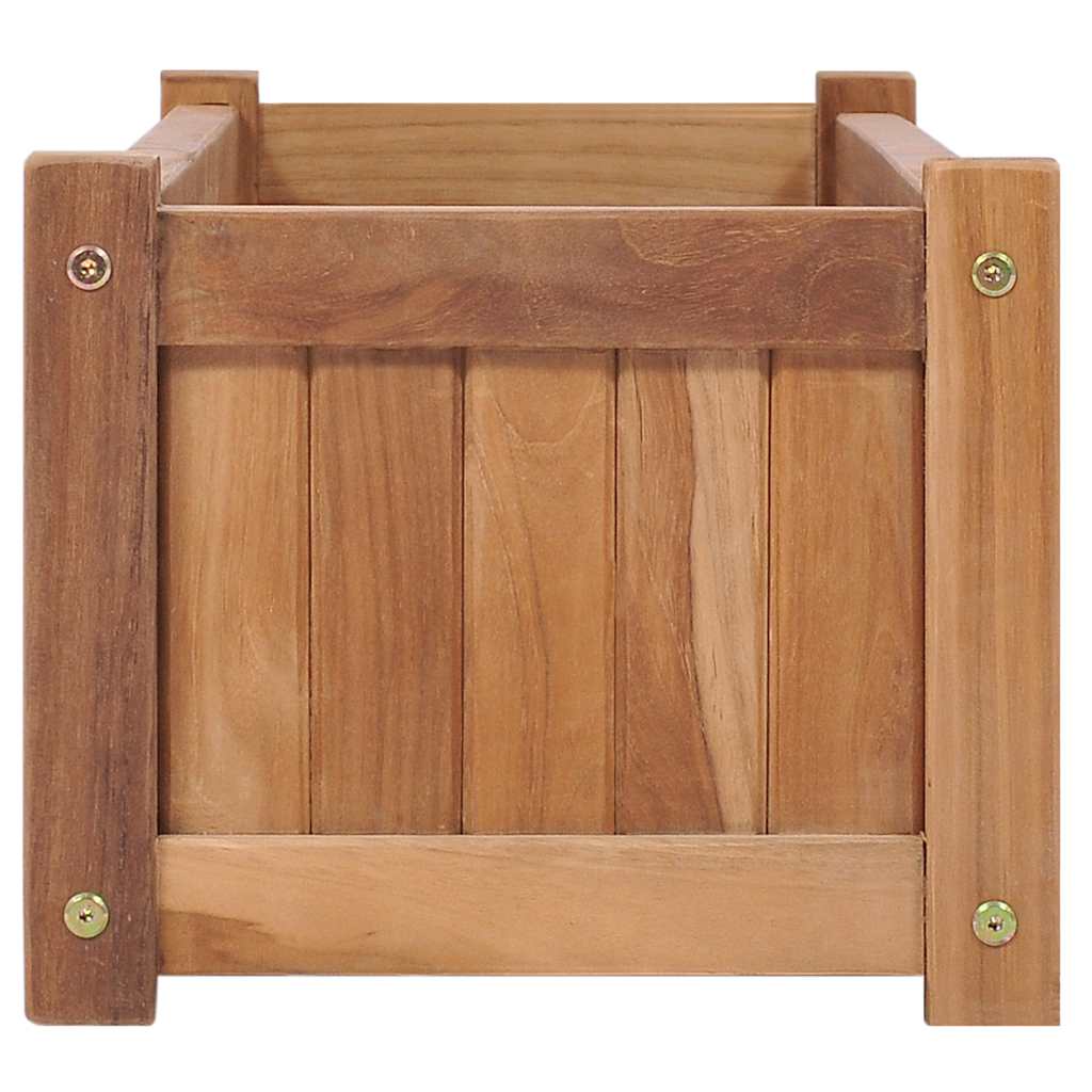 Raised Bed 100x30x25 cm Solid Teak Wood