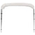 3 Bow Bimini Top White 183x140x137 cm