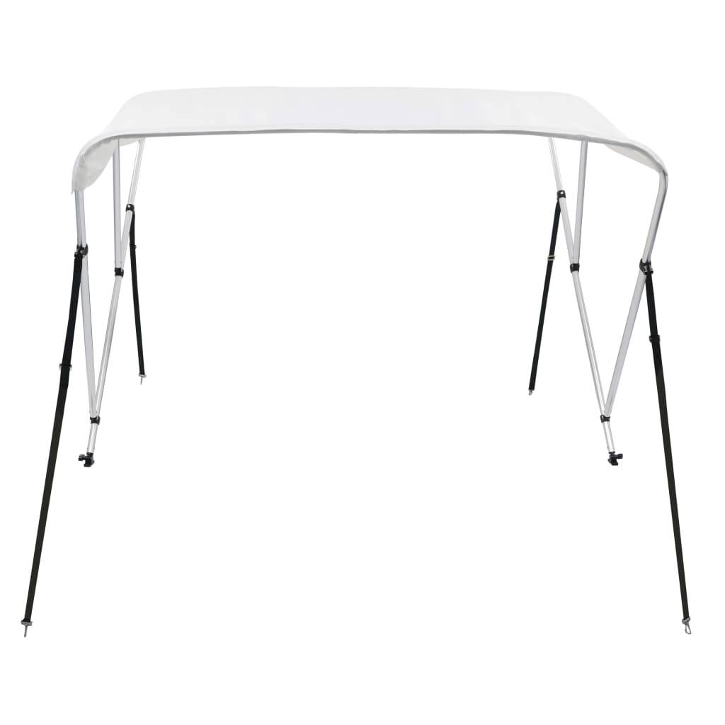 3 Bow Bimini Top White 183x180x137 cm