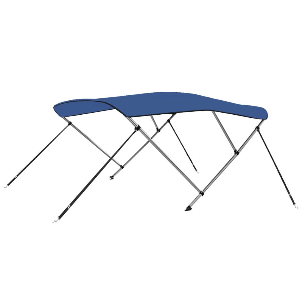 3 Bow Bimini Top Blue 183x140x137 cm