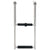 Folding Boarding Ladder 2-step Stainless Steel