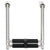 Folding Boarding Ladder 2-step Stainless Steel