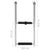 Folding Boarding Ladder 2-step Stainless Steel