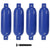 Boat Fenders 4 pcs Blue 51x14 cm PVC