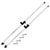 Bimini Top Support Poles 2 pcs Aluminium