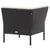 6 Piece Garden Lounge Set with Cushions Poly Rattan Black