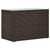 5 Piece Garden Lounge Set with Cushions Poly Rattan Brown