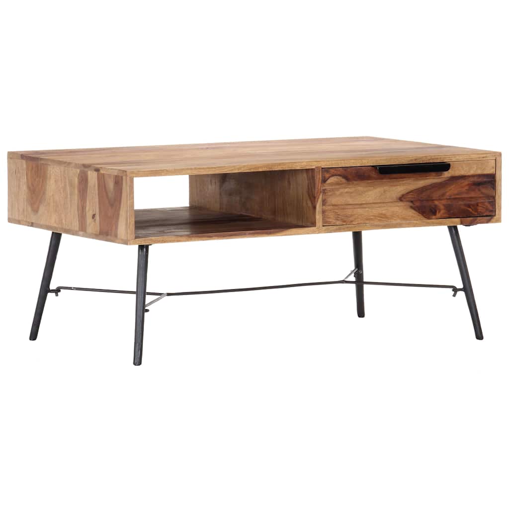 Coffee Table 88x55x40 cm Solid Acacia Wood