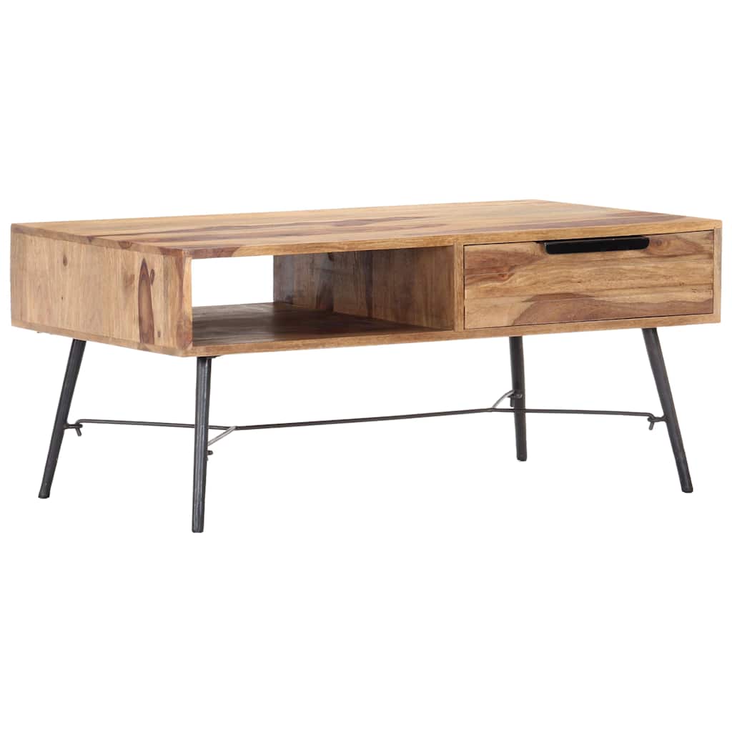 Coffee Table 88x55x40 cm Solid Acacia Wood