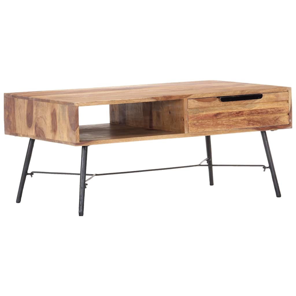 Coffee Table 88x55x40 cm Solid Acacia Wood