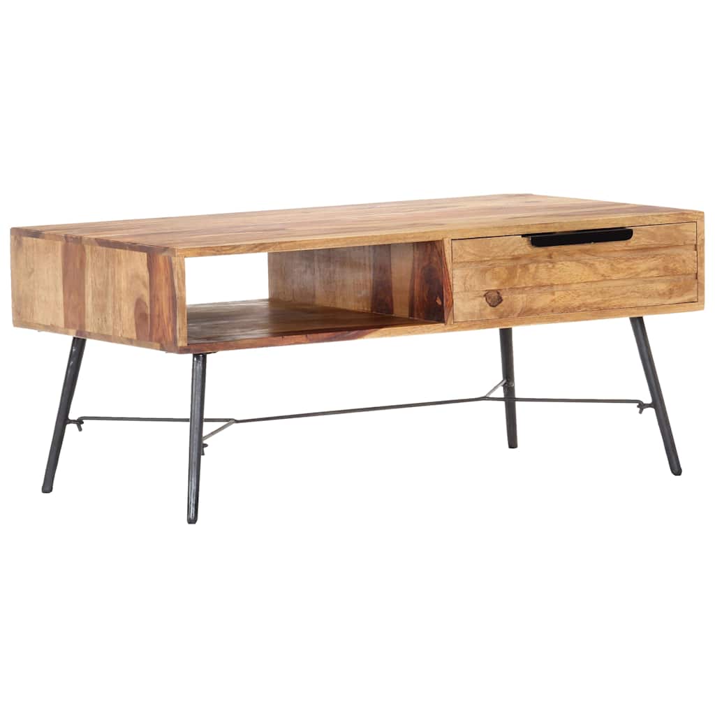 Coffee Table 88x55x40 cm Solid Acacia Wood