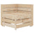 Garden Pallet Corner Sofa Wood