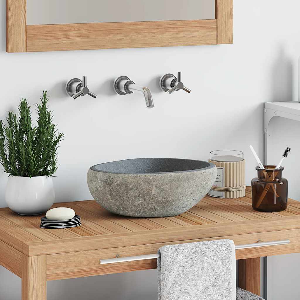 Basin River Stone Oval (29-38)x(24-31) cm