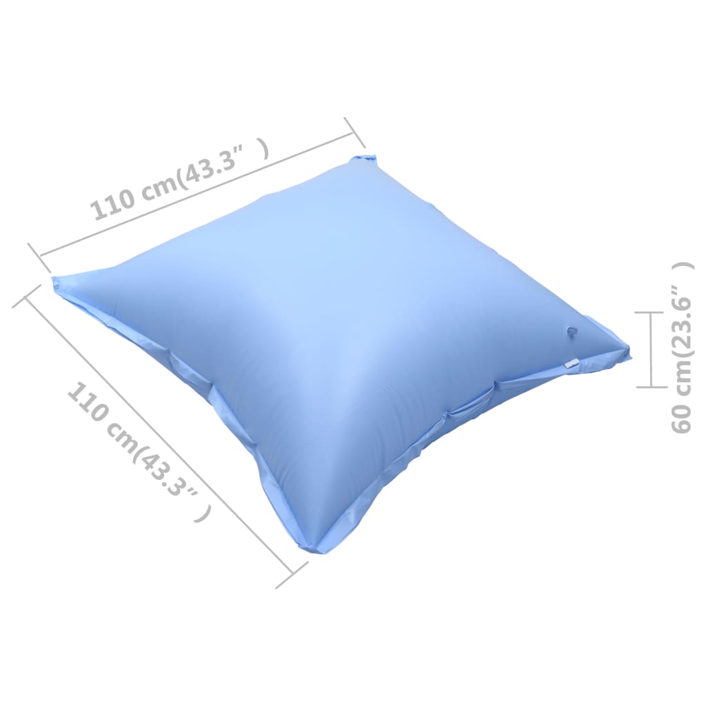 Inflatable Winter Air Pillows for Above-Ground Pool Cover 10 pcs PVC