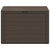 Garden Storage Box Brown 78x44x55 cm