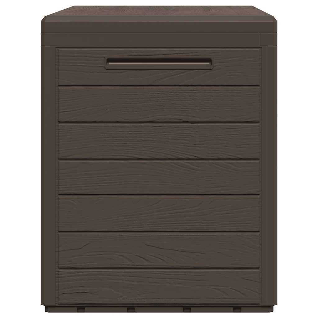 Garden Storage Box Brown 78x44x55 cm