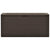 Garden Storage Box Brown 116x44x55 cm