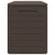 Garden Storage Box Brown 116x44x55 cm